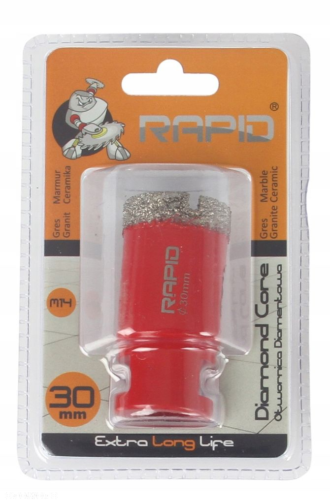 OTWORNICA DIAMENTOWA KORONA WIERTŁO DO GRESU 30mm - 7