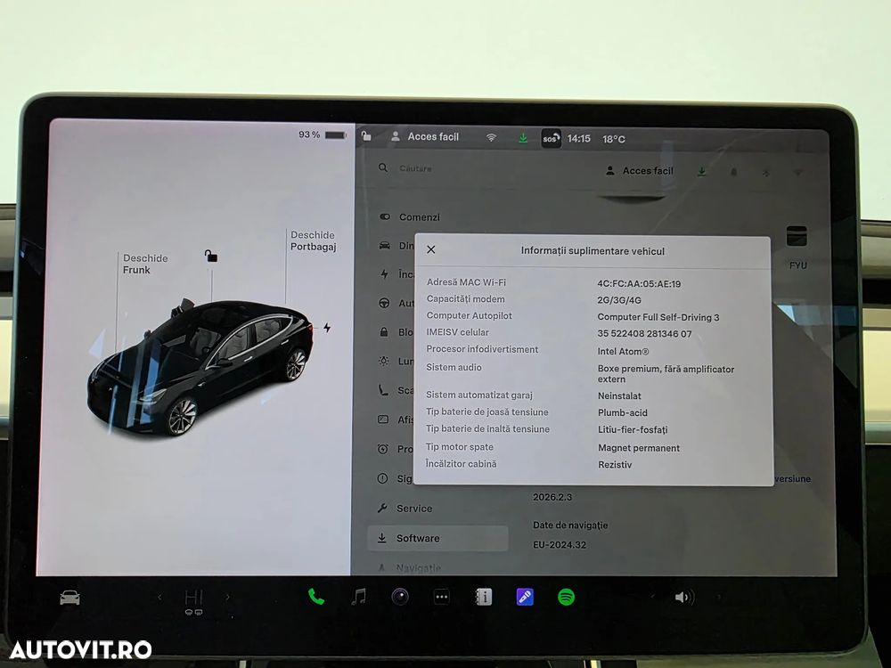 Tesla Model 3 Standard Reichweite Plus Hinterradantrieb - 14