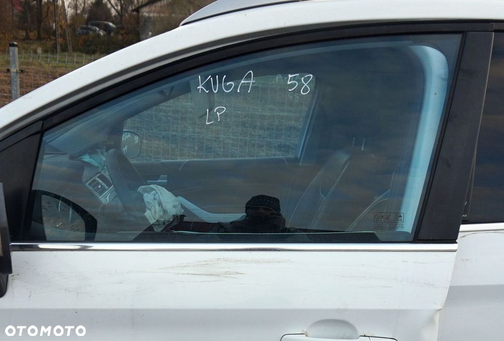 SZYBA DRZWI LEWY PRZÓD KUGA I MK1 8V41-S21411-CB FORD 2008-2013 - 1