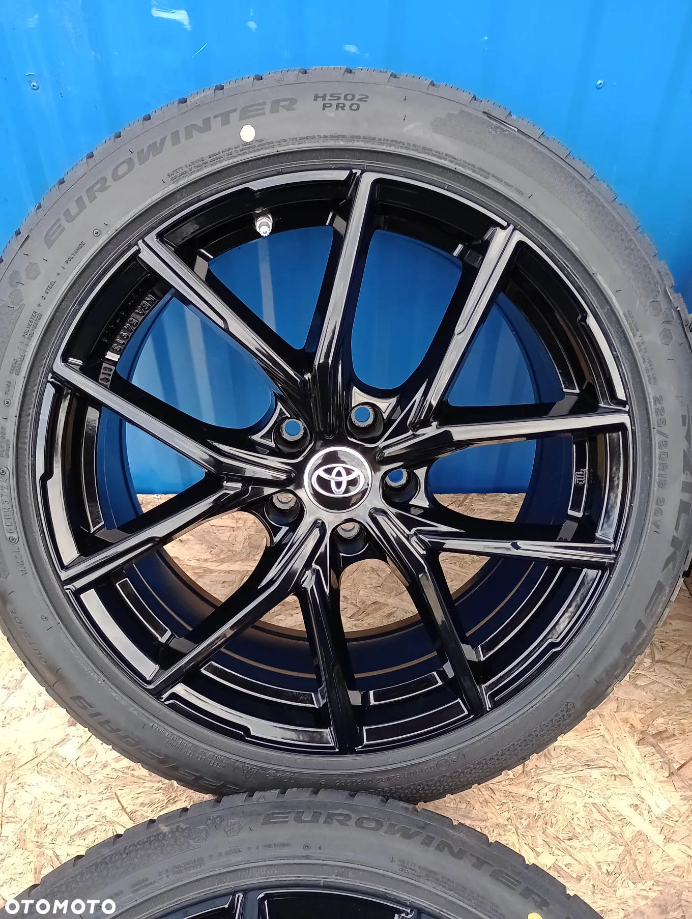 NOWE KOŁA ZIMOWE R19 TOYOTA C-HR CHR generacja 2 5X114 OPONY FALKEN EUROWINTER HS02 PRO 225/50 R19 96V 3724DOT CZUJNIKI TPMS - 6