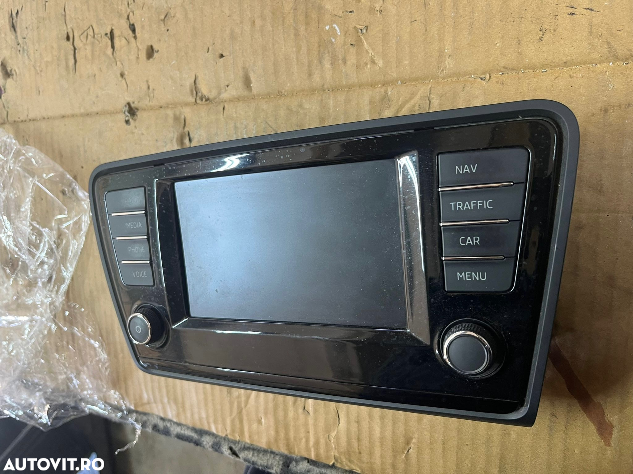 Display navigatie SKODA OCTAVIA 3 an 2017 cod 5E0919605J - 2