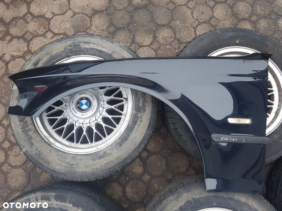Błotnik przód lewy lub prawy bmw e46 cosmoschwarz 303/9 sedan  kombi - 1