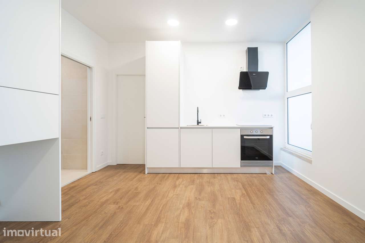 Apartamento T1 totalmente Renovado - Grande imagem: 2/15