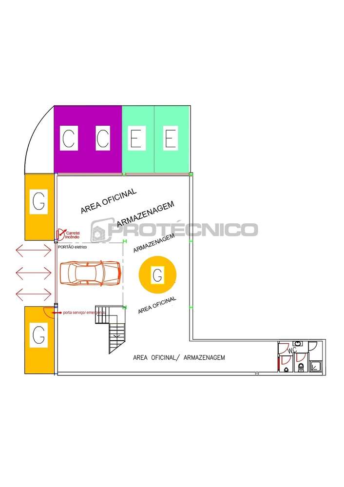 Armazém c/ 300m2 - Z. I. de Taboeira - Grande imagem: 2/2