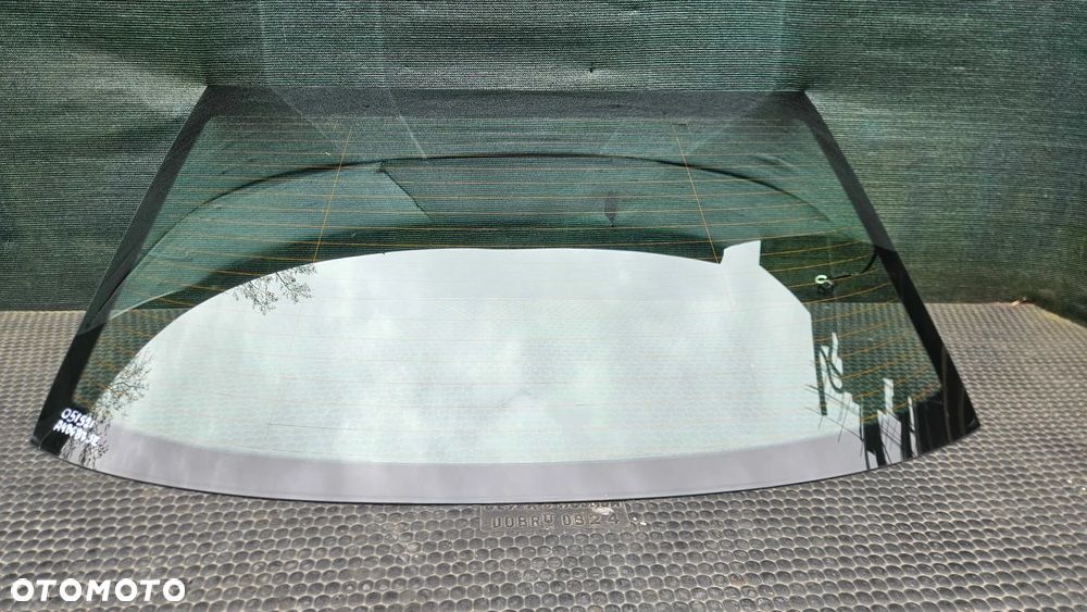 Szyba Karoseryjna Tył Tylna Podgrzewana 2002r Audi A4 B6 B7 Sedan E1 43R-001057 DOT27 M23100 AS2 ESG TINTED - 1
