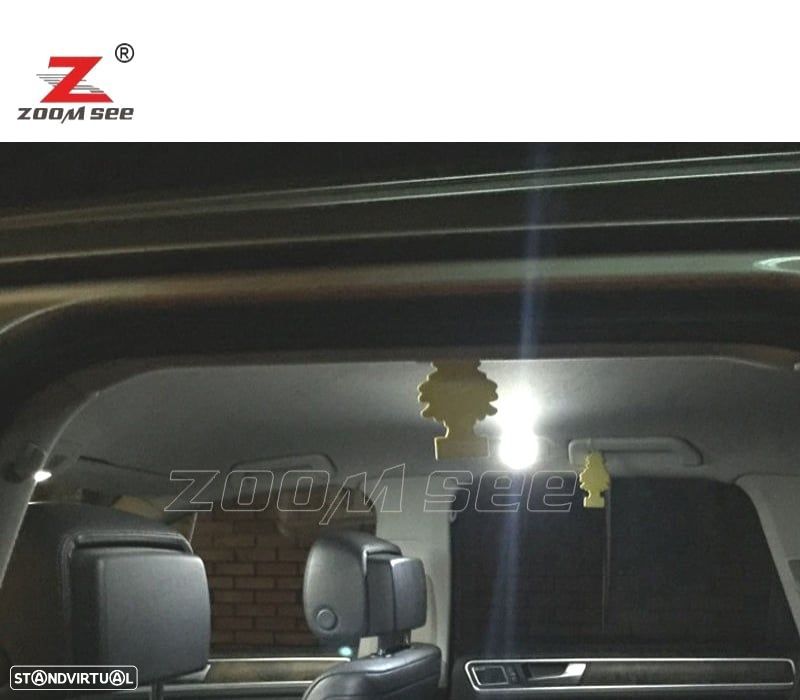 KIT COMPLETO DE 20 LÂMPADAS LED INTERIOR PARA TOUAREGI 7LA 7L6 7L7 2002 -2009 - 5