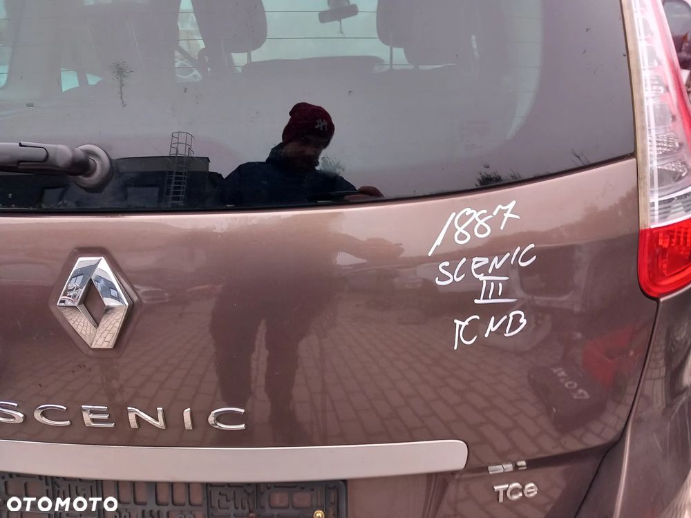 RENAULT SCENIC III KLAPA BAGAŻNIKA TYLNA TYŁ KOLOR: TECNB - 4