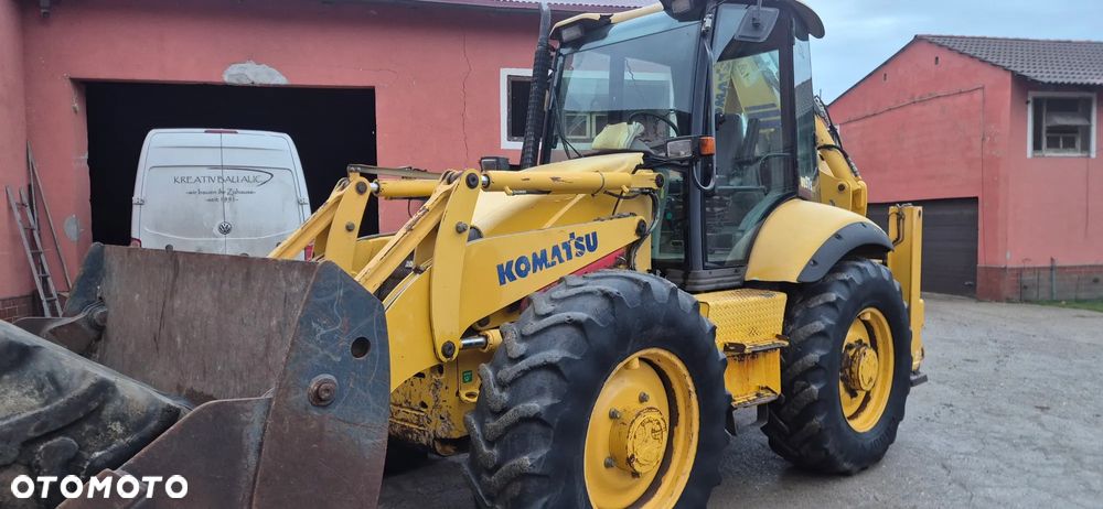 Komatsu WB97S WB 97 S R , KLIMA TYLKO 7200h UMOWA KUPNA - 4