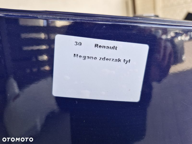 RENAULT MEGANE III 3 HB ZDERZAK TYŁ TYLNY POD PDC - 2