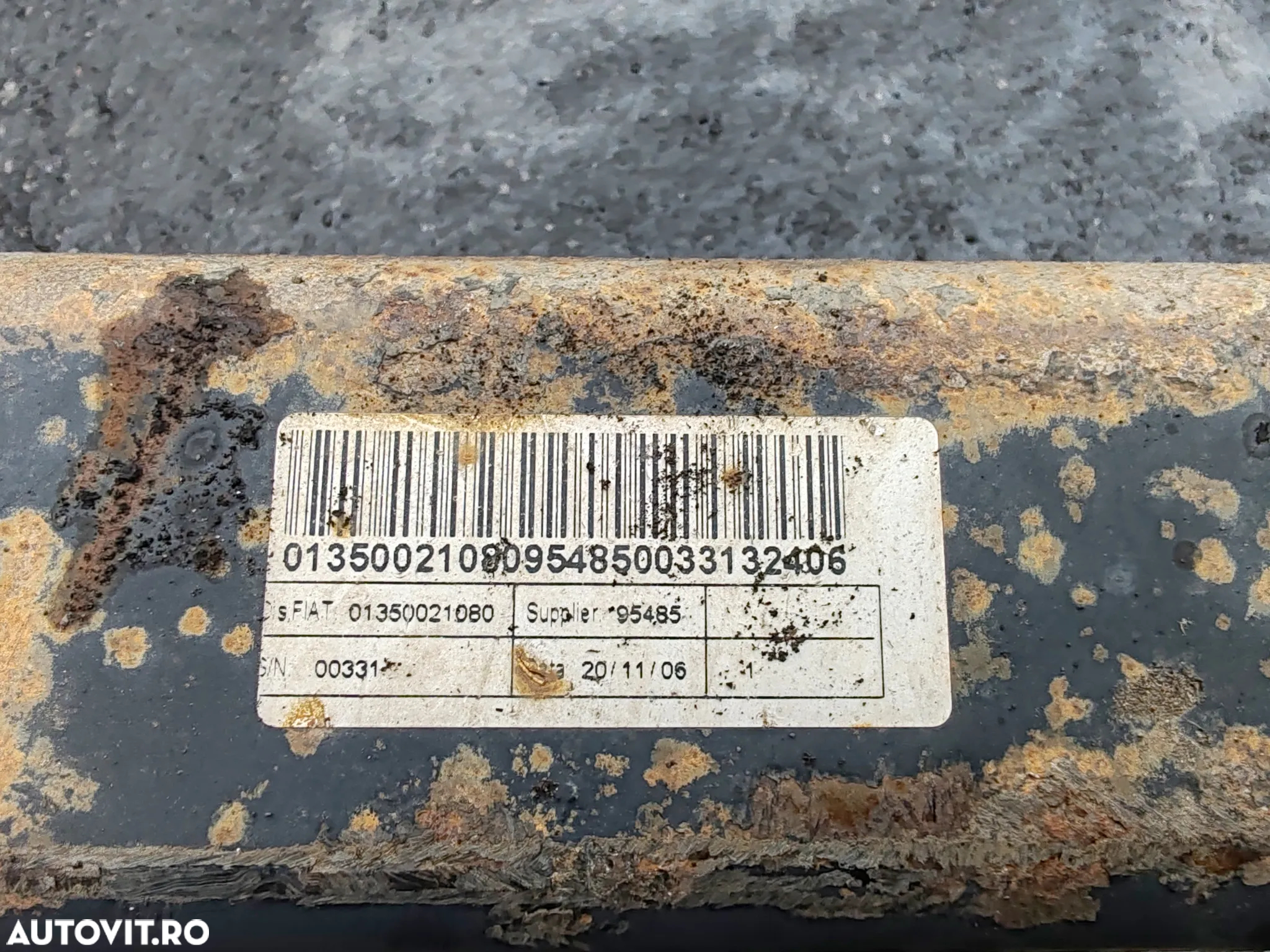 Punte spate cu etrier si discuri 4hh Fiat Ducato 3 Typ250 [2006 - 2011] COD 01350021080 - 3