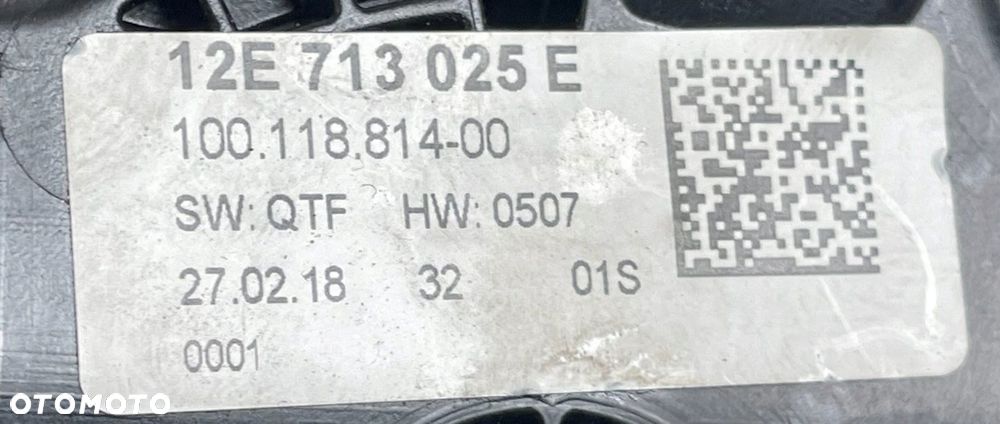 AUDI E-TRON GT VW E-UP E-MII E-CITIGO WYBIERAK BIEGÓW 12E713025E - 12