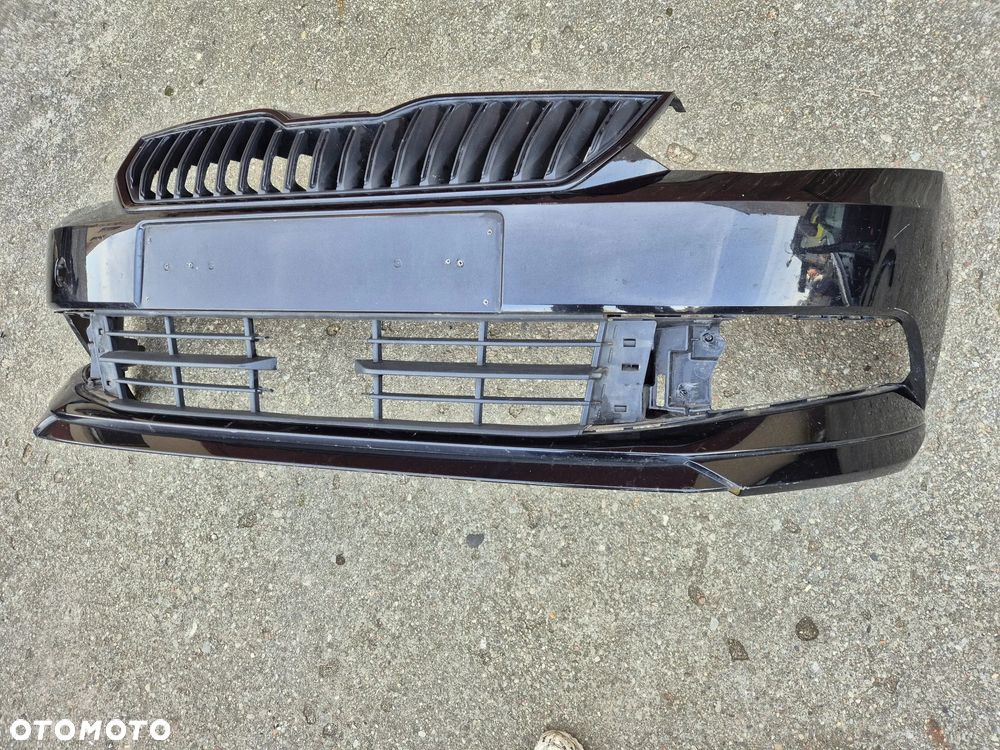 Skoda Fabia III 3 Monte Carlo 14- zderzak przedni spoiler grill kratka 6V - 2