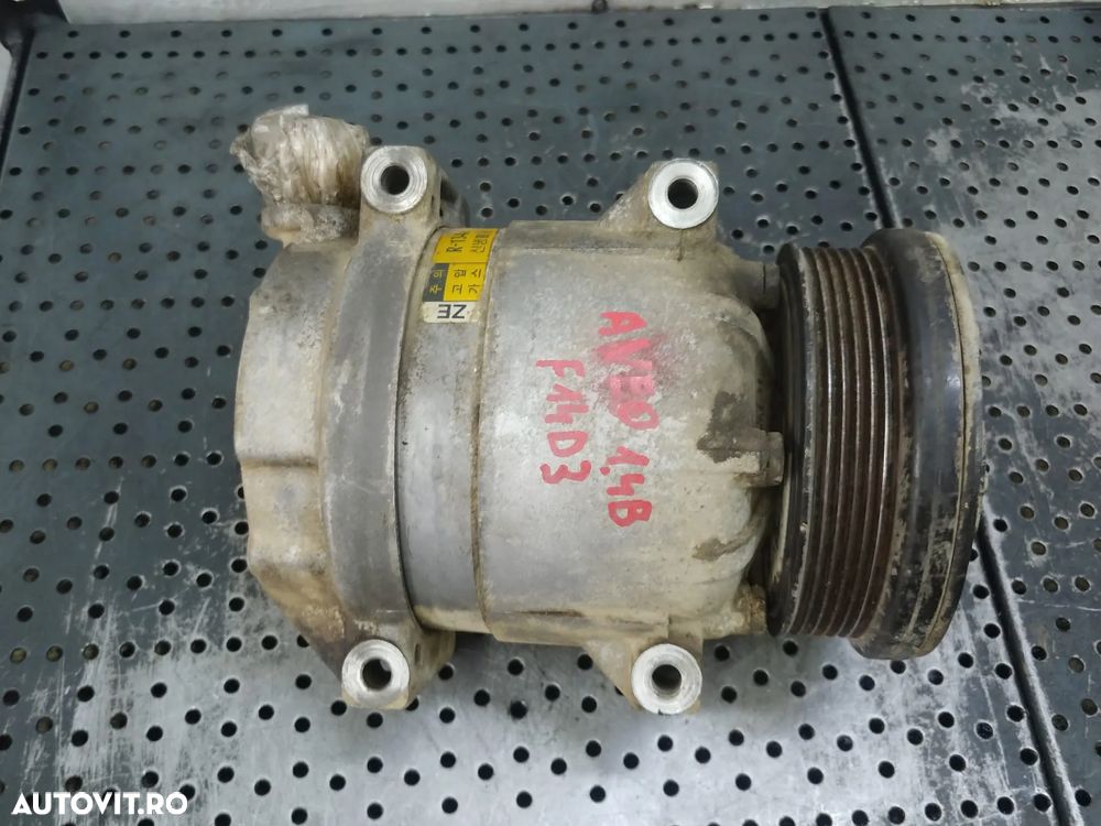compresor clima ac  f14d3 1.4 b chevrolet aveo  kalos 714978 - 4
