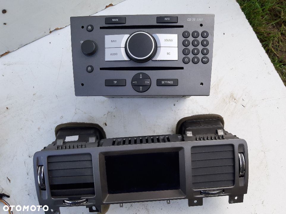 RADIO NAWIGACJA VECTRA C SIGNUM CD70 Kolorowy Wyświetlacz Wylogowane - 3