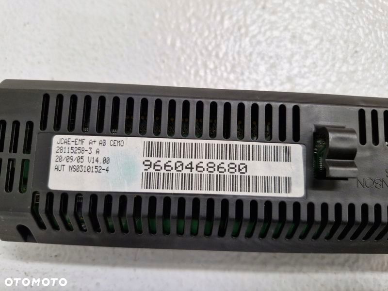 CITROEN C4 1 I WYŚWIETLACZ RADIA EKRAN MONITOR 9660468680 - 6