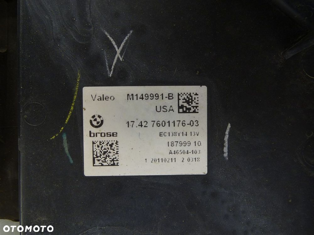 Kompletne wzmocnienie czołowe pas przedni belka n47 7601176 bmw x3 f25 2.0 - 9