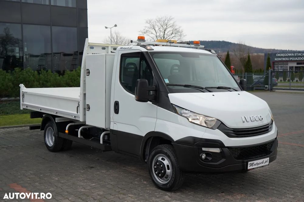 Iveco DAILY 35-180 / BASCULATOR SPATE / DUBLU / MANUAL - 10