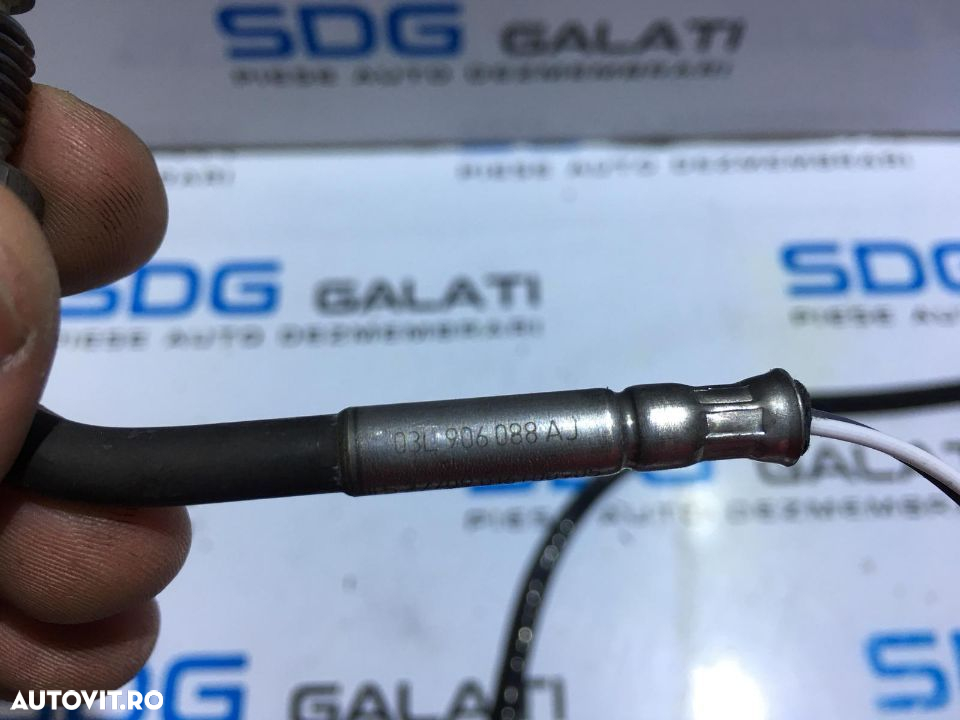 Senzor Temperatura Gaze Filtru Particule Skoda Superb 2 1.6TDI 105CP 2008 - 2015 COD : 03L906088AJ / 03L 906 088 AJ - 3