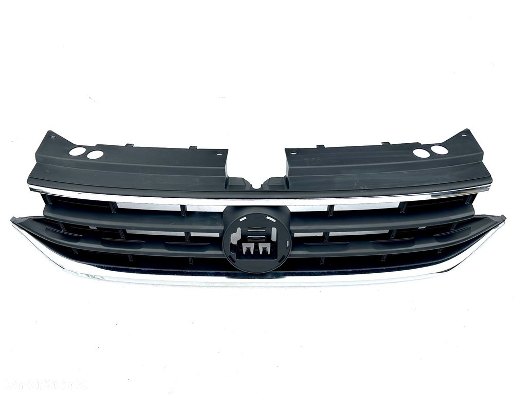 VW TIGUAN 2 II LIFT 5NA 2020 - ATRAPA GRILL CHROM ZDERZAK PRZÓD ORYGINAŁ OE - 1
