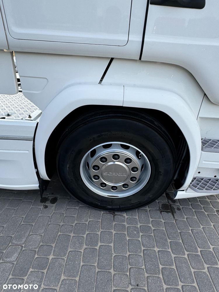 Scania V8 520 Klima postojowa Stan Idealny Nowe opony - 8