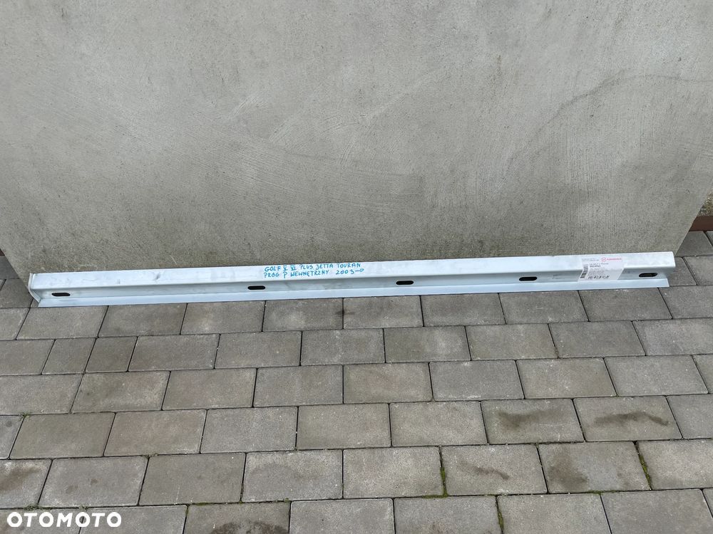 PRÓG PRAWY WEWNĘTRZNY VW GOLF V, VI, PLUS, JETTA, TOURAN  2003-- NOWY - 1