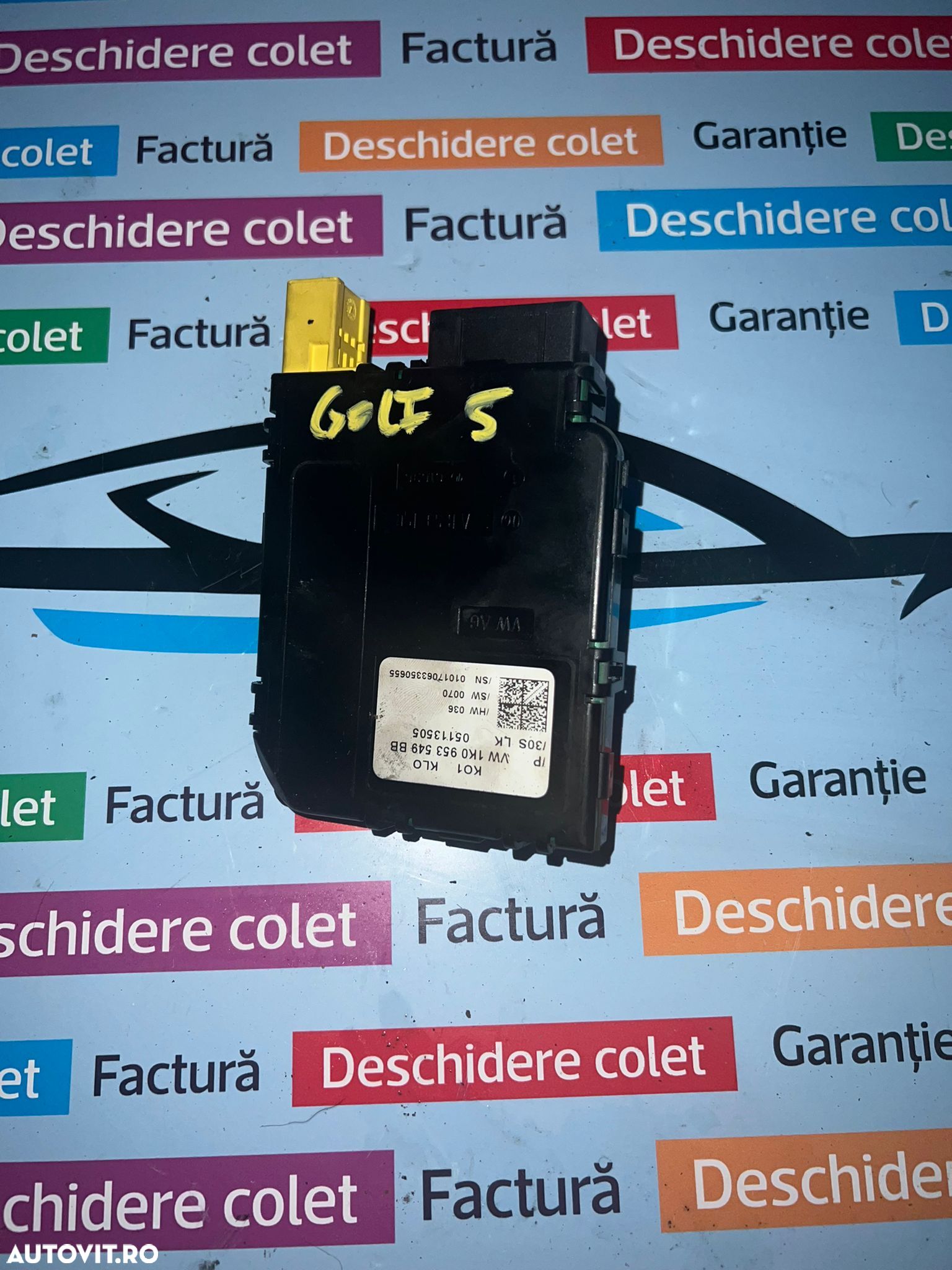 Calculator coloana volan Golf 5 1K0953549BB - 1