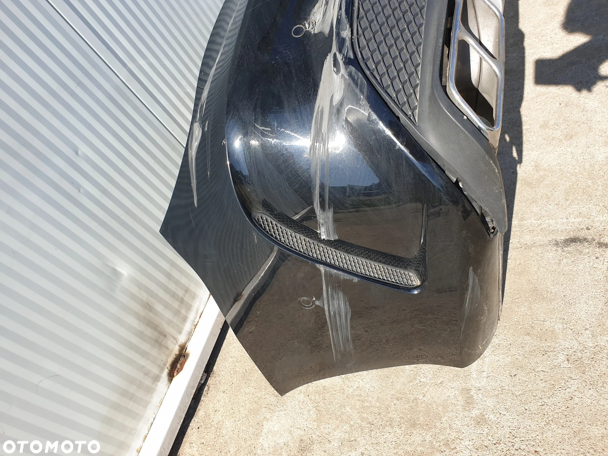 MERCEDES CLA 45 W117  AMG ZDERZAK TYŁ TYLNY końcówki wydechu DYFUZOR PDC - 14