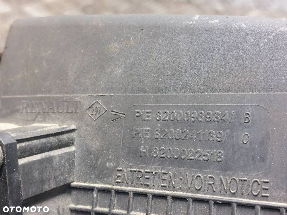 OBUDOWA FILTRA + PRZEPŁYWOMIERZ LAGUNA II 1.9 DCI 8200098984 7700314669 - 2