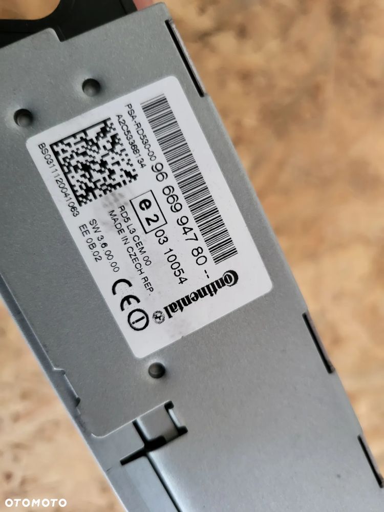 Radio Cd Citroen C4 II B7 - 4