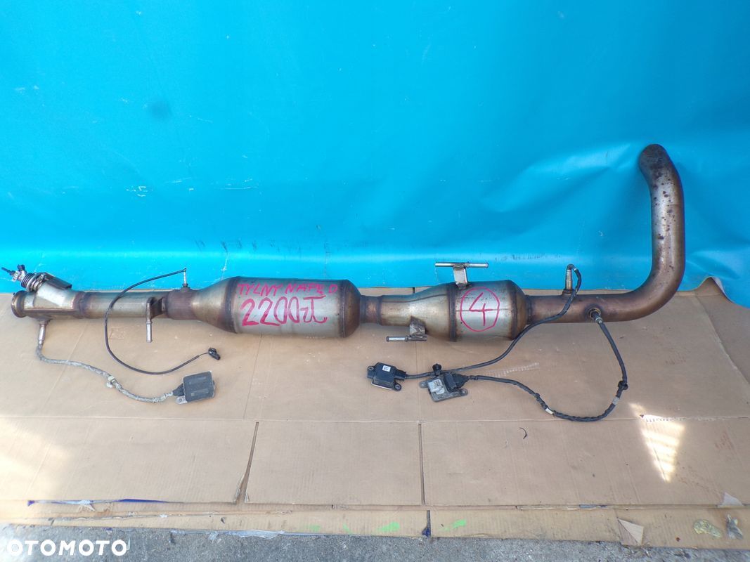 MASTER 3 MOVANO 2.3 10- DPF FILTR CZĄSTEK ADBLUE NA TYLNY NAPĘD - 1