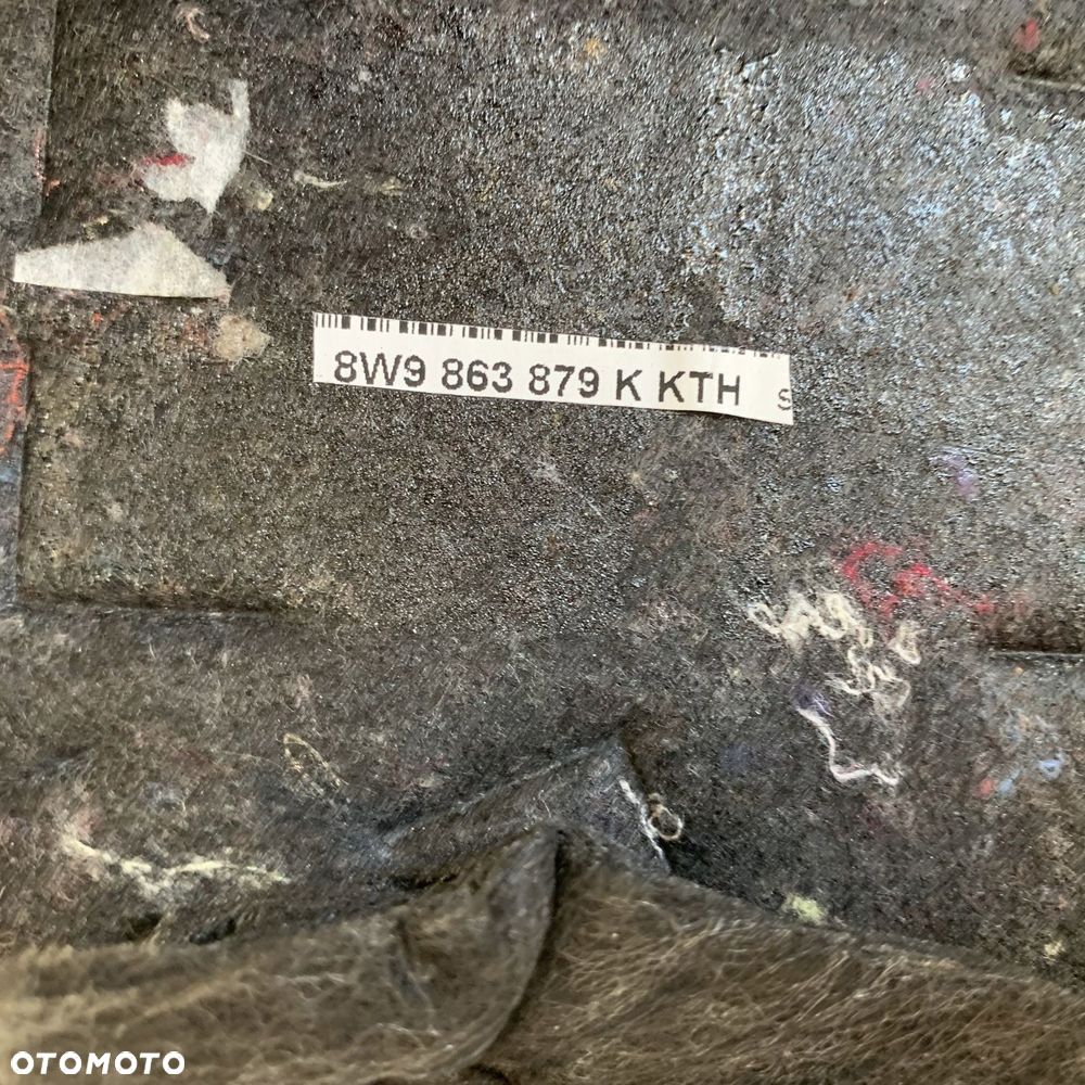 Audi A4 B9 8W 18R Avant Tapicerka Boczek Podłoga Bagażnika Komplet - 11