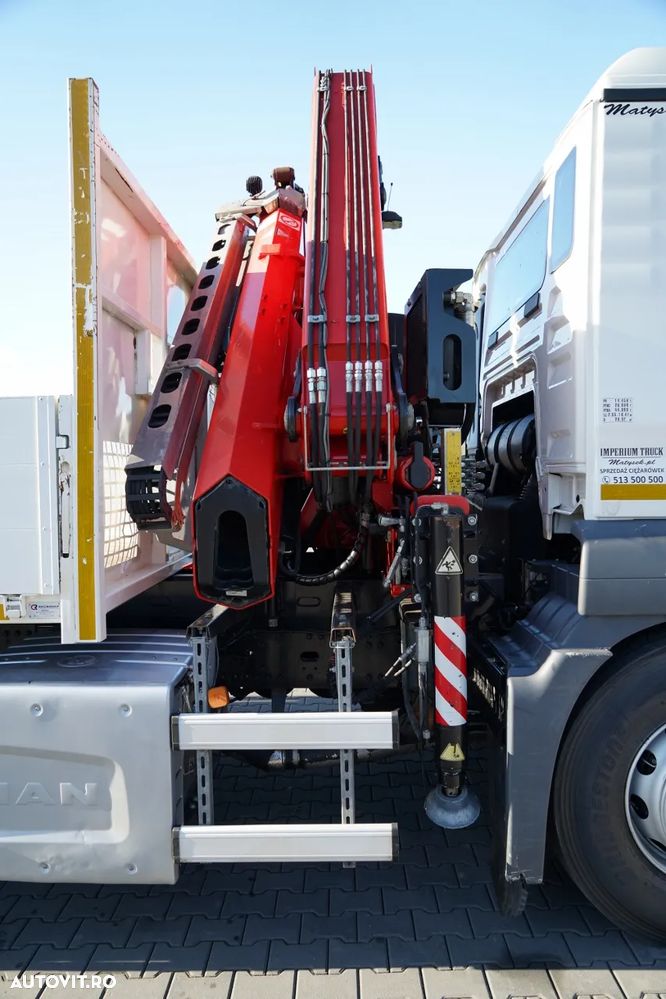 MAN TGS 26.420 / 6x4 / LIVRARE - 6,7 M / HDS FASSI F175A / EURO 6 / 2019 / RADIOCOMANDĂ / ROTATOARE - 17
