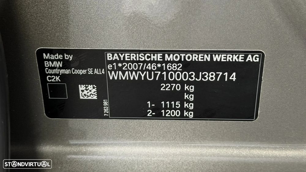 MINI Countryman Cooper SE ALL4 Auto - 56