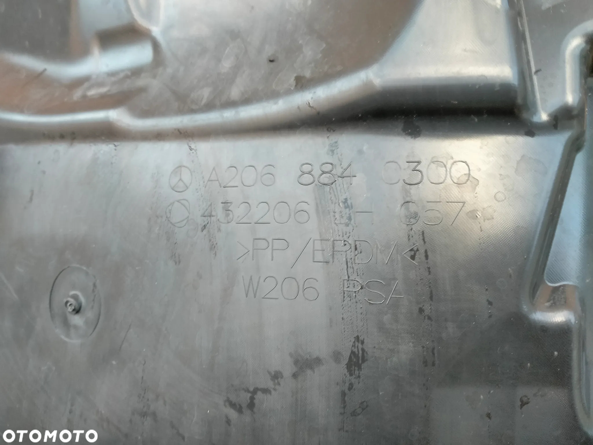 MERCEDES C Klasa W206 / NADKOLE Lewy przód Lewe przednie / Kompletne / ORYGINAŁ - 6
