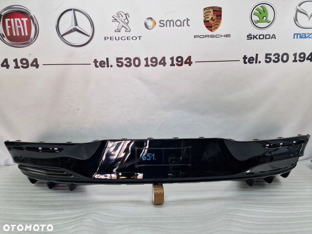 MERCEDES EQE W295 AMG 21- DYFUZOR / DOKŁADKA ZDERZAKA TYLNEGO TYLNIEGO TYŁ , NR A2958859901 , NR AUKCJI DT651 - 1
