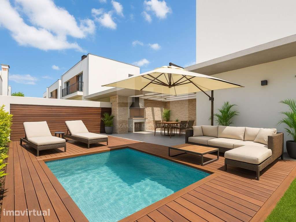 Moradia T4 Nova em Bicesse, Cascais: Piscina, Garagem e Luxo. - Grande imagem: 4/39