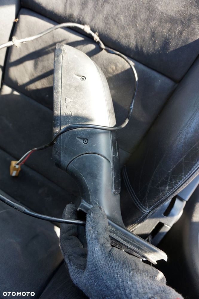 LUSTERKO ELEKTRYCZNE PRAWE A4 B7 LZ9Y 8E1858532A CZARNY 5PIN AUDI 2004-2008 - 3