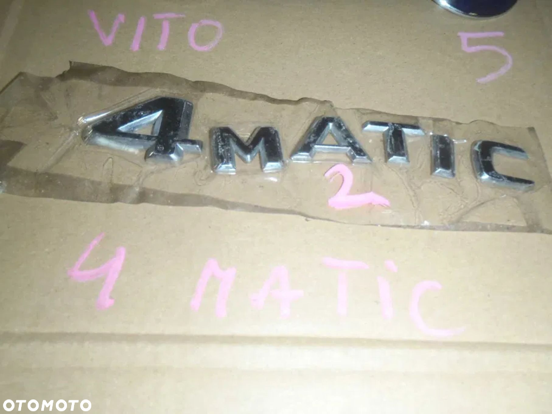 logo emblemat gwiazda mercedes vito a klasa clk 4 matic - 7