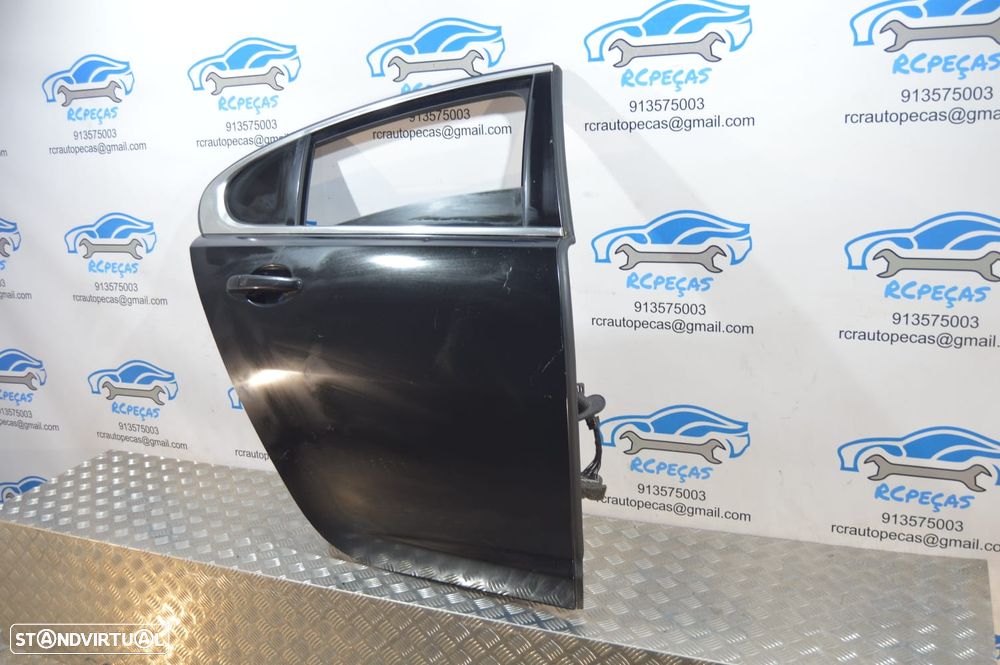 PORTA PORTAS TRASEIRA TRÁS DIREITA JAGUAR XF I 1 MK1 X250 8X23F228A66AC 8X23 F228A66 AC FECHO ELEVADOR MOTOR PUXADOR VIDRO - 2