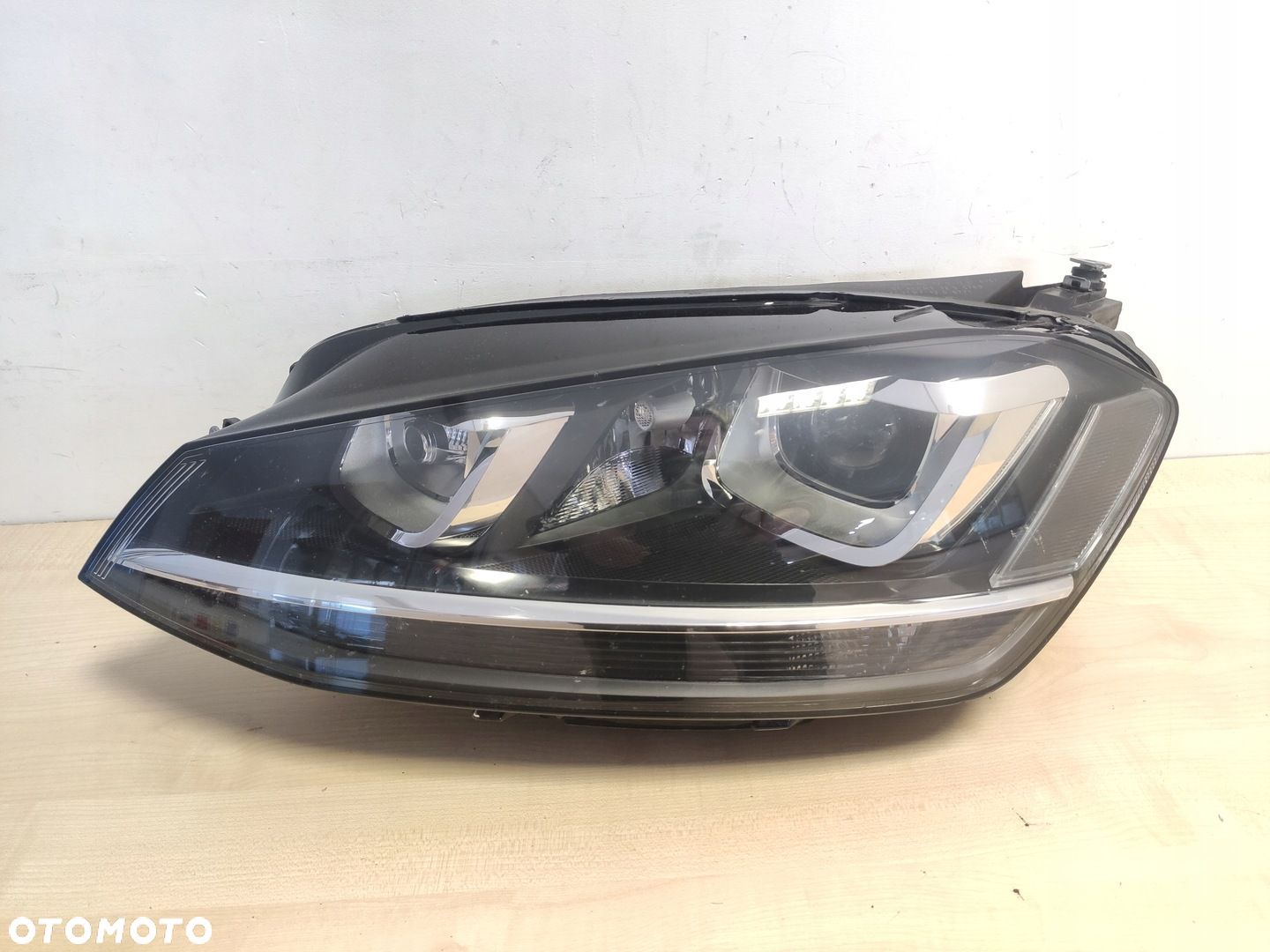 VW GOLF 7 lewy reflektor bi/xenon lampa 5G1941031 - 1