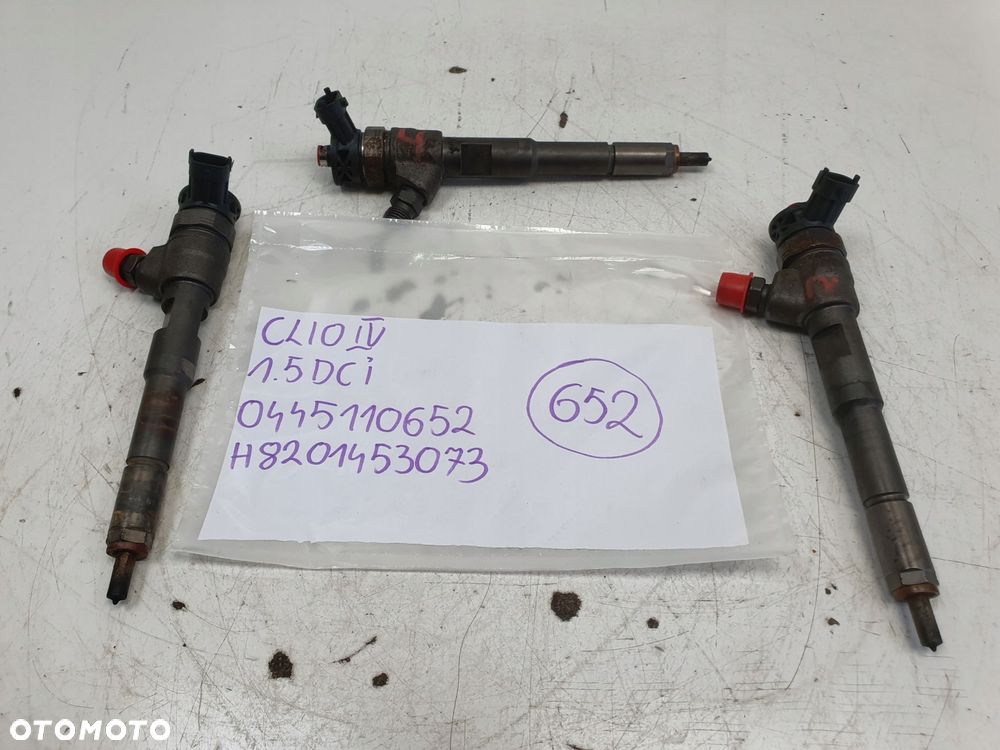 WTRYSKIWACZ Renault Clio IV 1.5 DCi _ wtrysk 0445110652 - 6