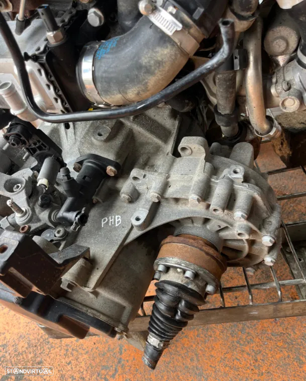 Caixa de Velocidades VW Polo 6R 1.4 TDi Ref: PHB - 3