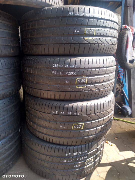 Tył 315 35 21 111Y, Przód 285 40 21 109Y  Producent: Pirelli P Zero Nr K20