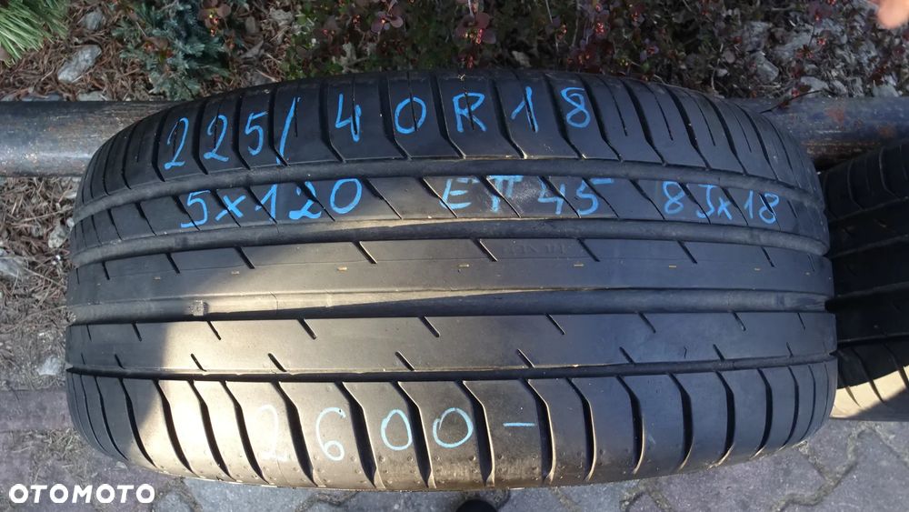 Koła letnie 18'' 5x120 BMW ET45 KBA48879 225/40R18 Nexen 2024r. - 4