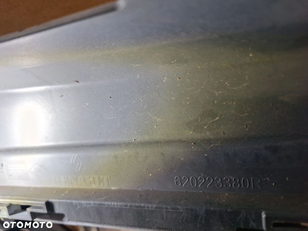 RENAULT TRAFIC III 3 NISSAN NV300 14-20 CAŁA-NIE KLEJONA! ORYG.620223380R LISTWA GÓRNA NAKŁADKA W ZDERZAK PRZÓD PRZEDNI - 9