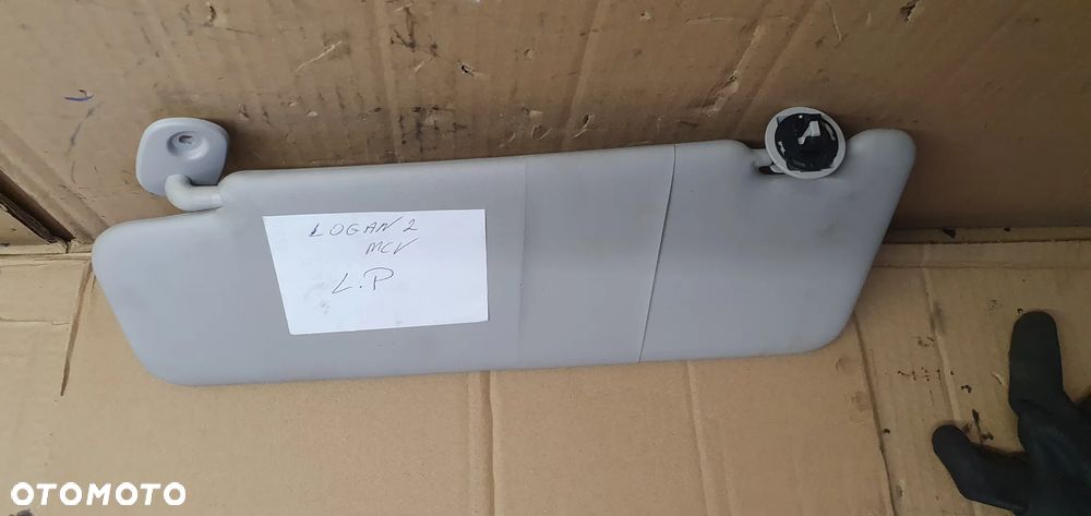Słonecznik osłona przeciwsłoneczna lewa Dacia Logan II 964012342R 96401955R - 2