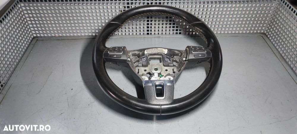 Volan cu padele volkswagen vw golf 6 break cod 5C0419091AL - 2