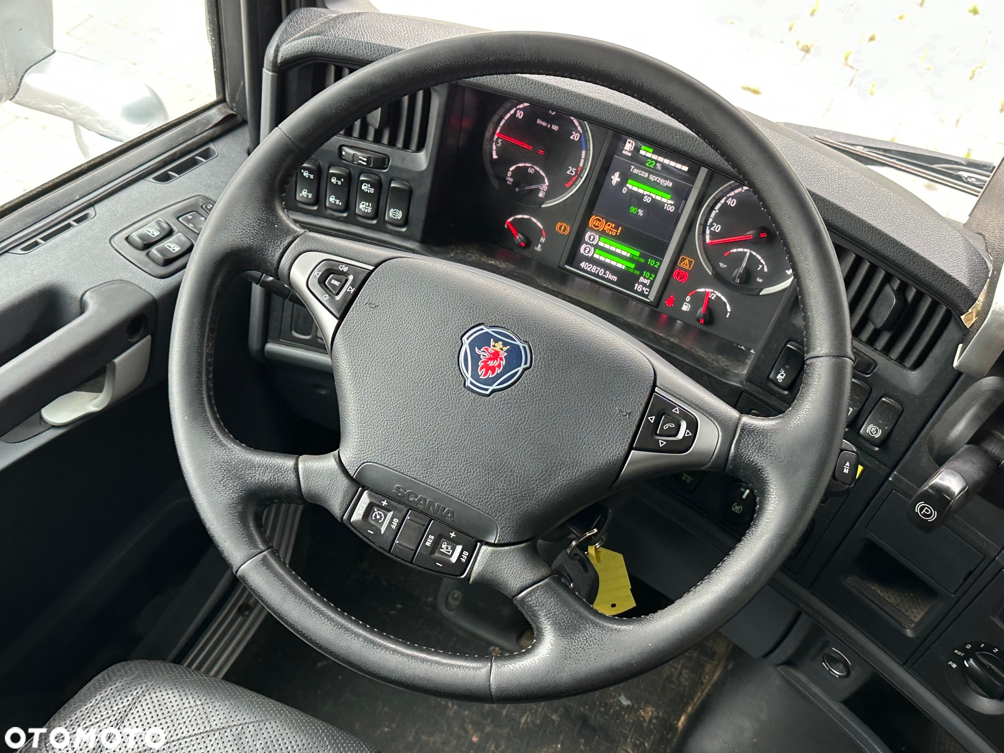 Scania R450 / 6X2 / 402 tyś.km./ OŚ-SKRĘTNA-PODNOSZONA / - 17