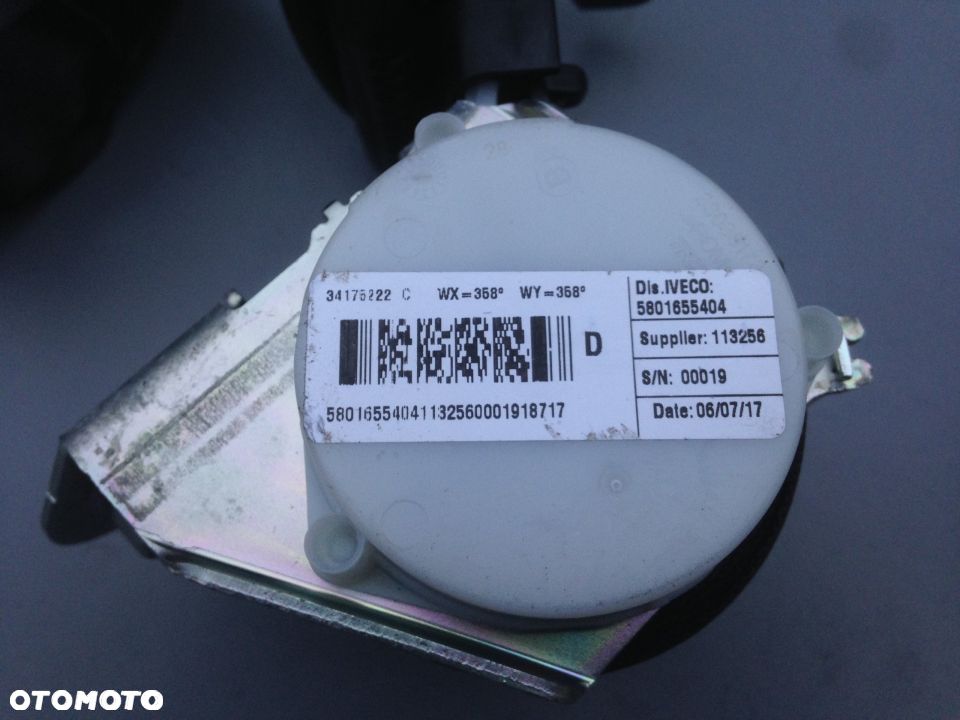 IVECO DAILY 2014-2019r PAS BEZPIECZENSTWA - 2