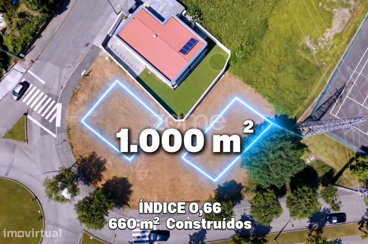 Terreno Urbano 1.000 m² | IC 0.66 | São João da Madeira - Grande imagem: 4/23